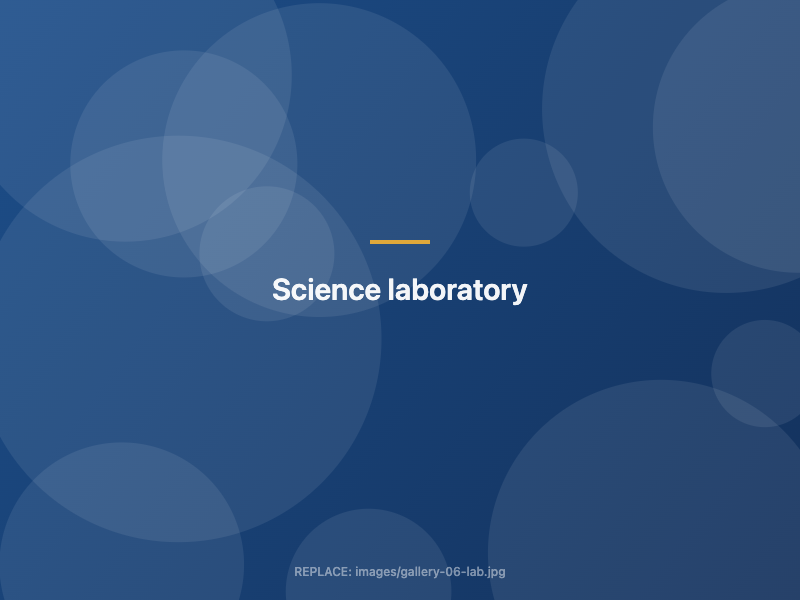 Science laboratory